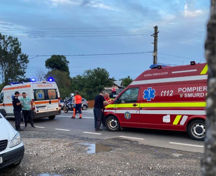 Patru Persoane Transportate la Spital