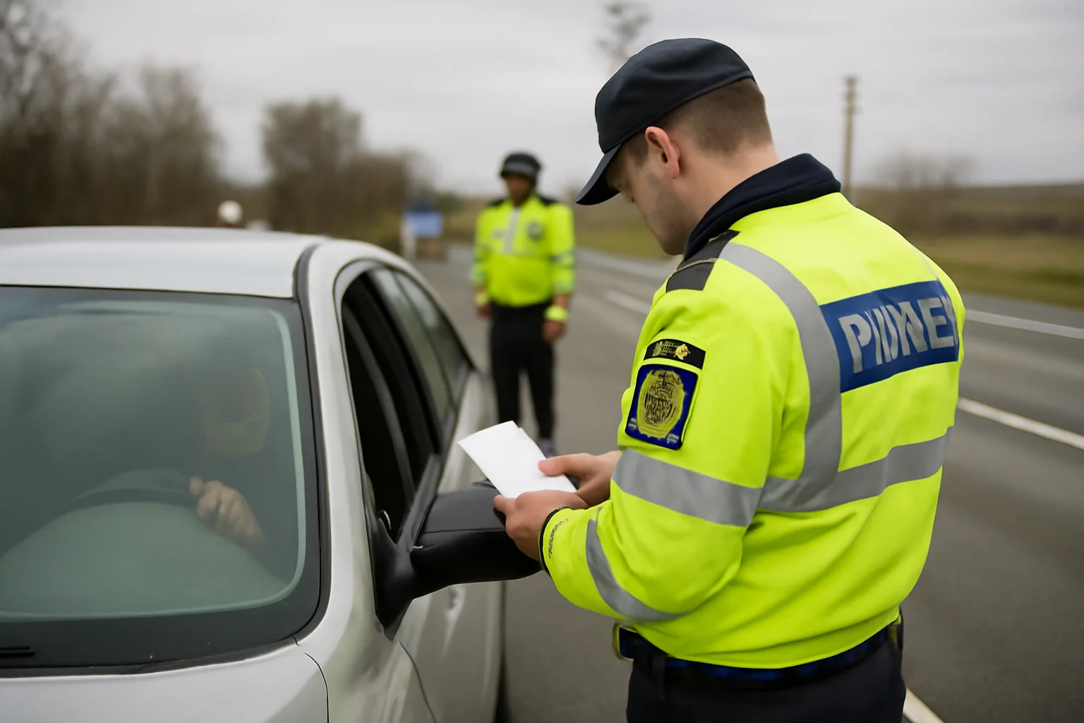 DN 6: acțiune preventivă a polițiștilor rutieri din Olt