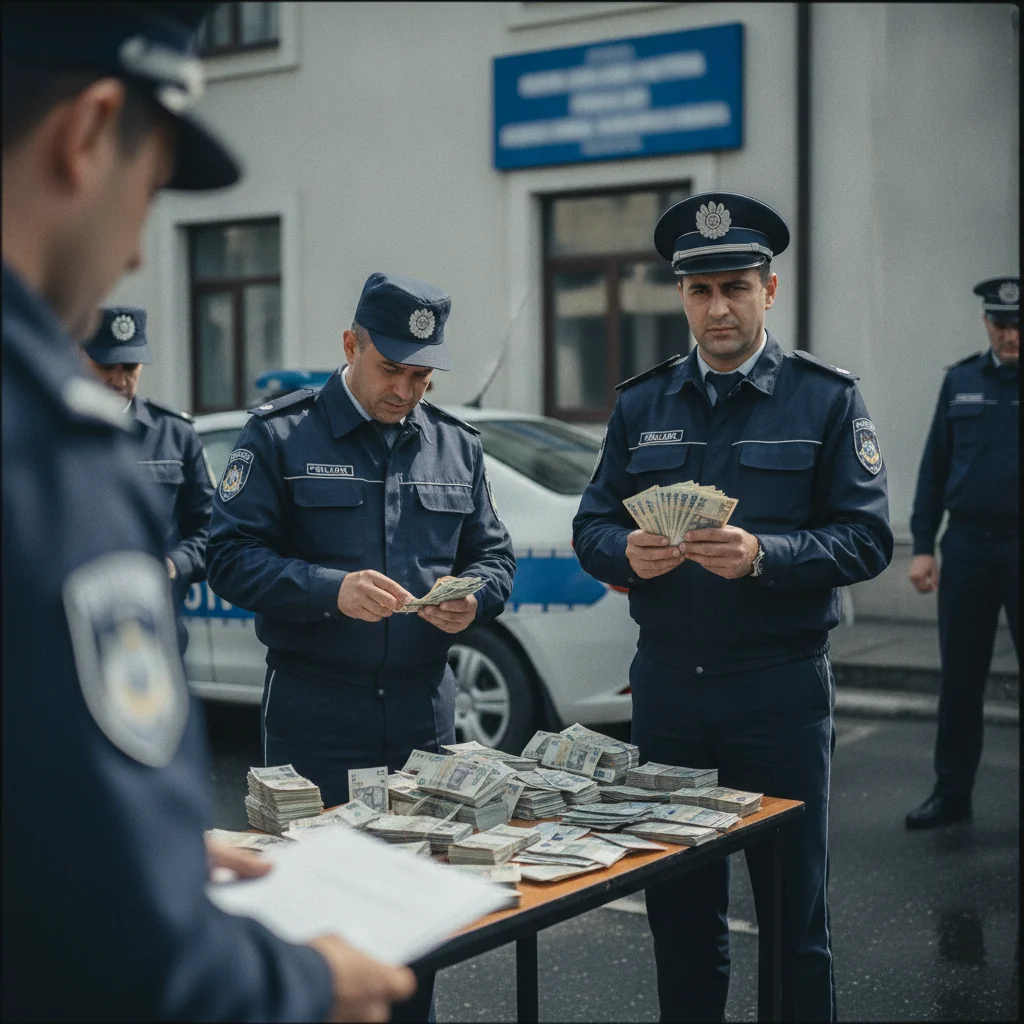 Acțiuni poliție Olt: Amenzi și permise reținute în weekend