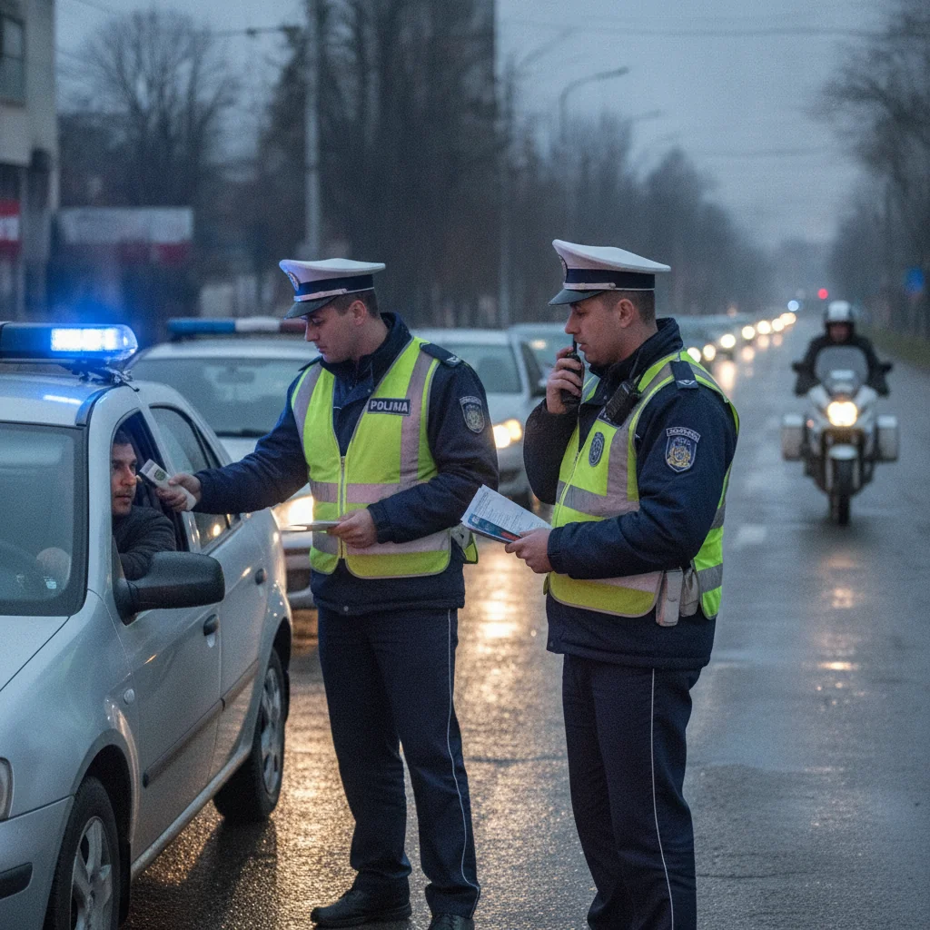 Acțiuni rutiere în Olt: Sute de amenzi și permise reținute