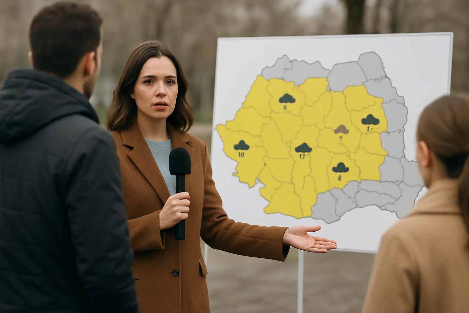 Avertizare meteo Cod Galben: furtuni și grindină în regiune