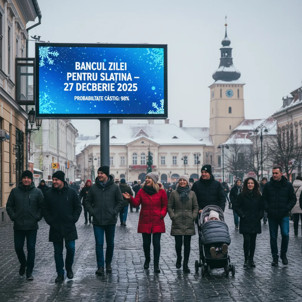 Bancul zilei pentru Slatina – 27 decembrie 2025