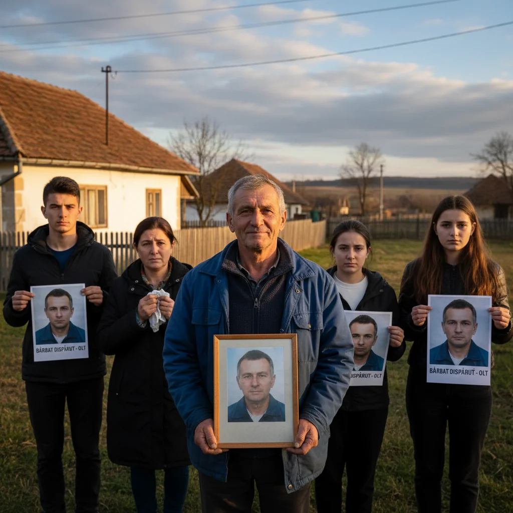 Bărbat de 49 de ani din Olt, dat dispărut de familie; apel al poliției și al rudelor în Slatina