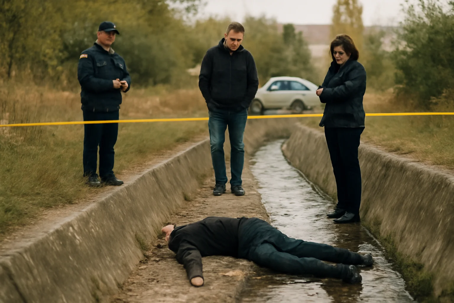 Bărbat găsit mort într-un canal colector din Târgu Jiu