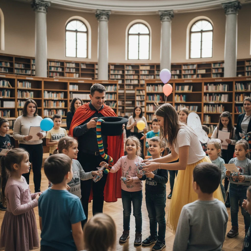 Biblioteca Județeană Slatina oferă magie și surprize vineri