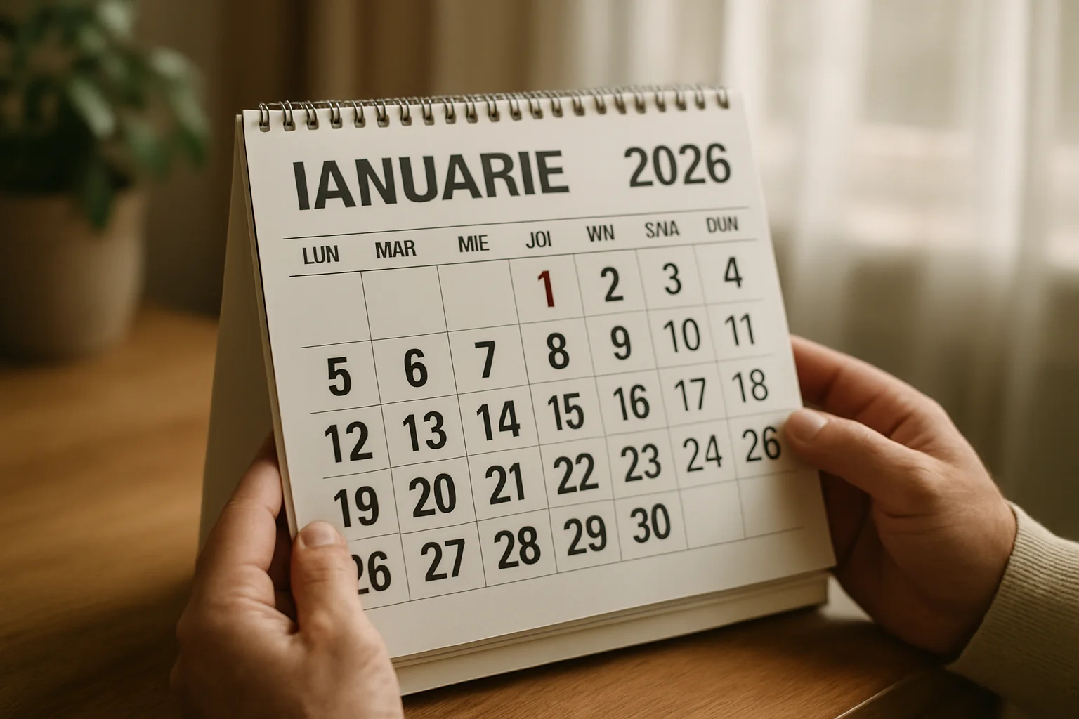 Calendar ortodox – 1 ianuarie 2026