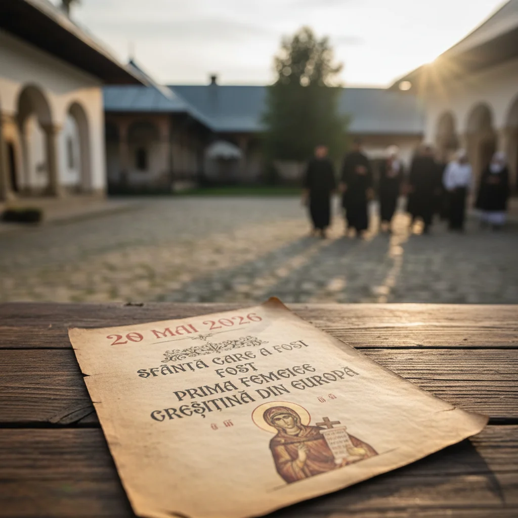 Calendar Ortodox: Sfânta, prima femeie creștină din Europa