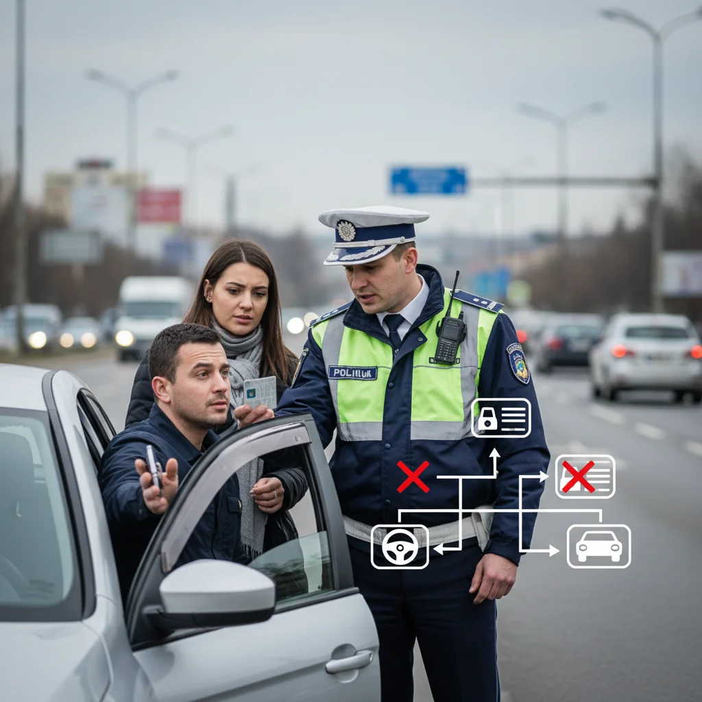 Când se suspendă permisul de conducere și înmatricularea vehiculului