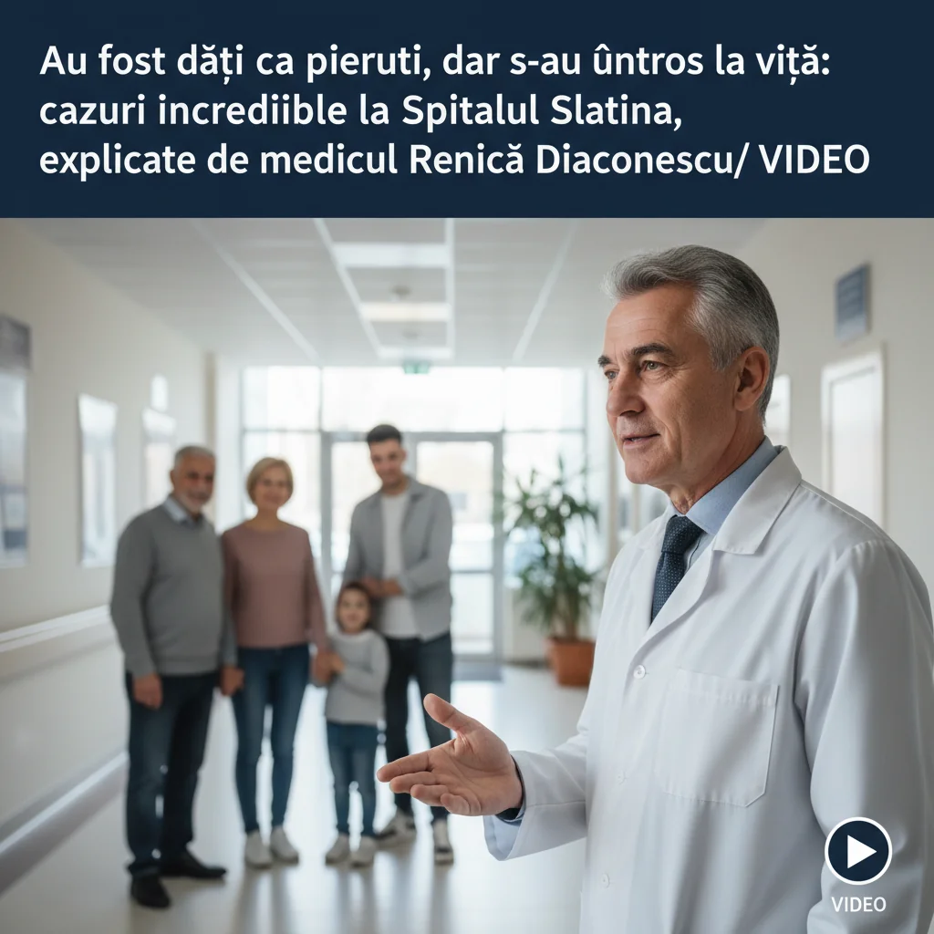 Cazuri incredibile de recuperare la Spitalul Slatina, explicate de medic