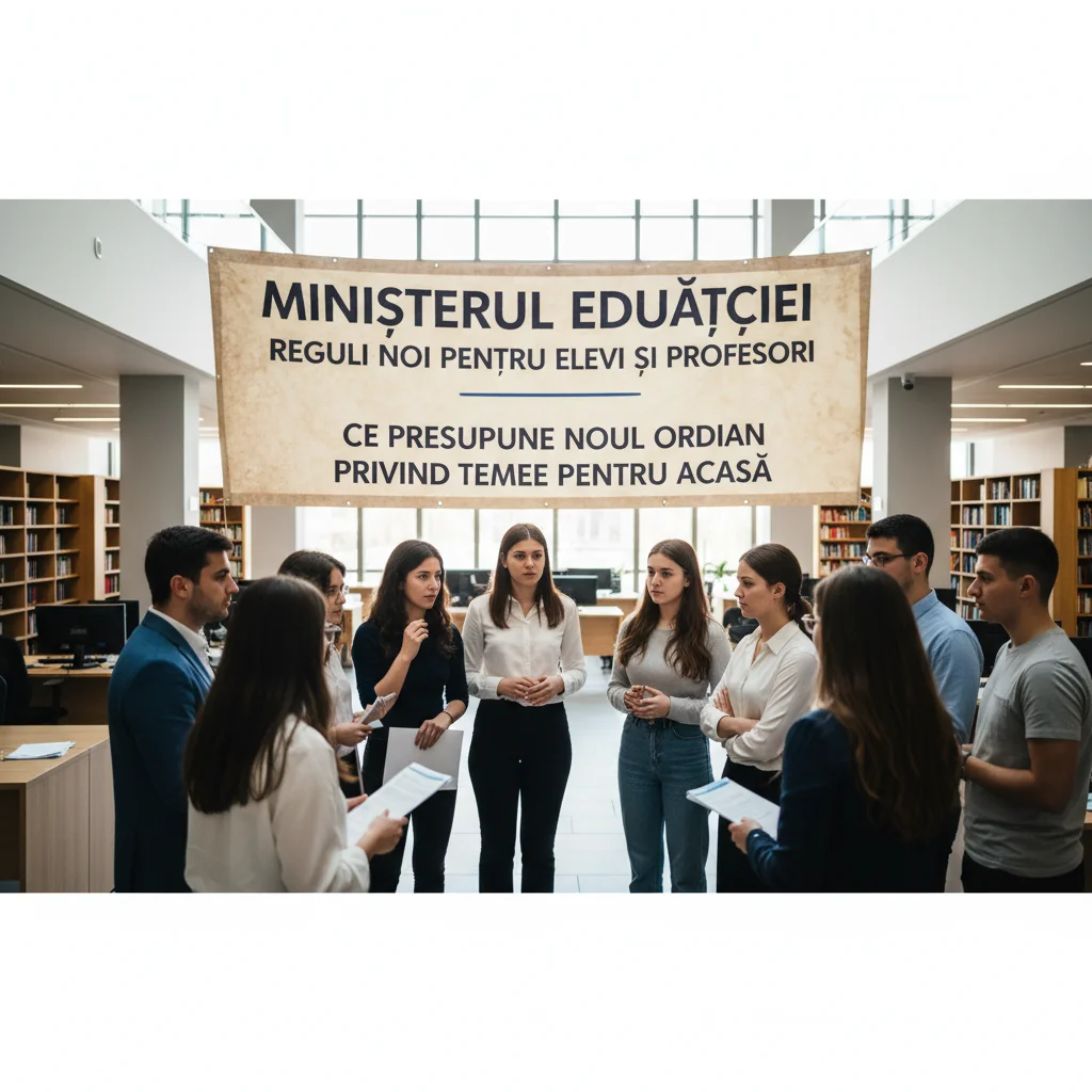 ce schimbări aduce noul ordin pentru elevi și profesori