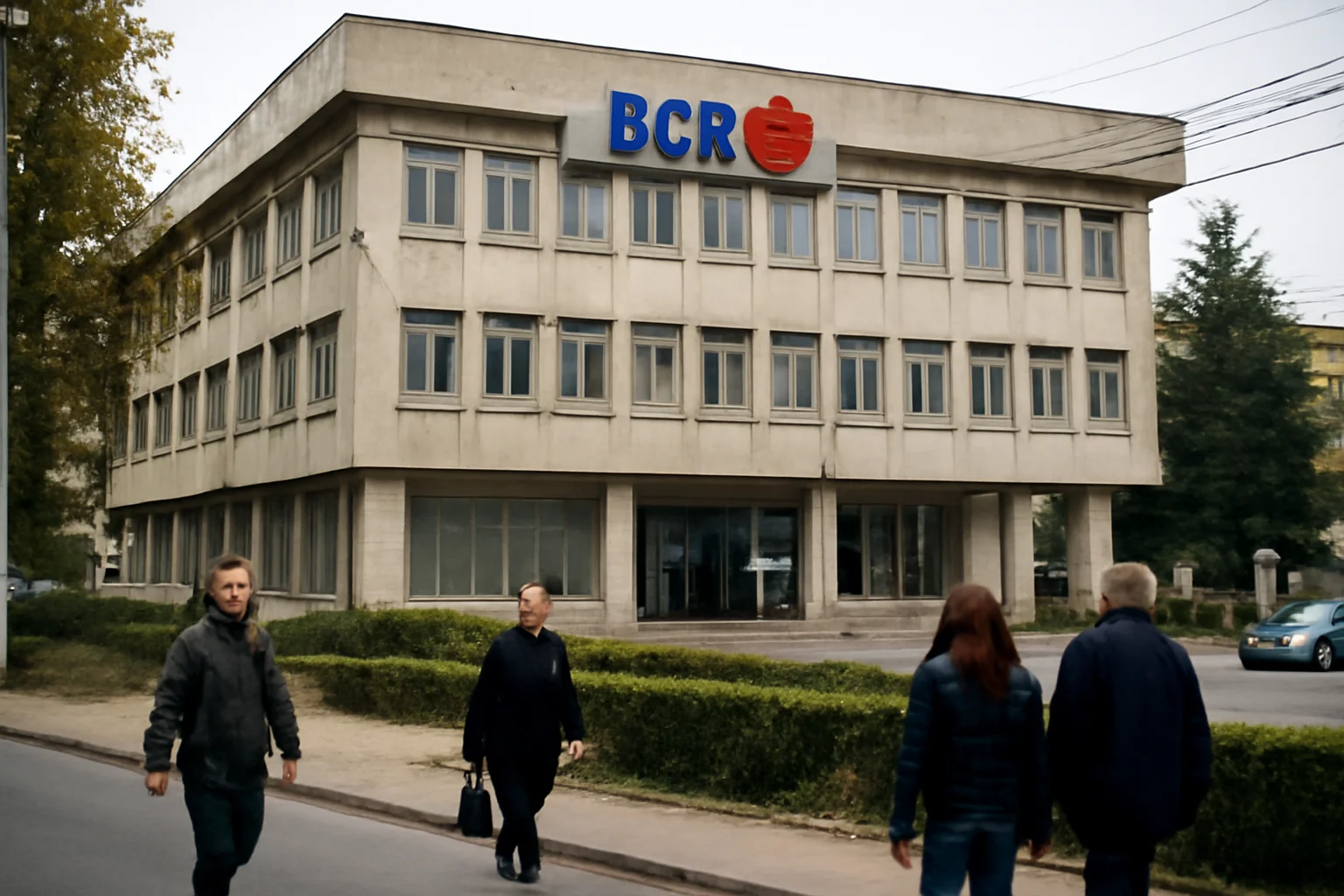 Clădirea centrală a BCR din Slatina, din nou pe piața imobiliară