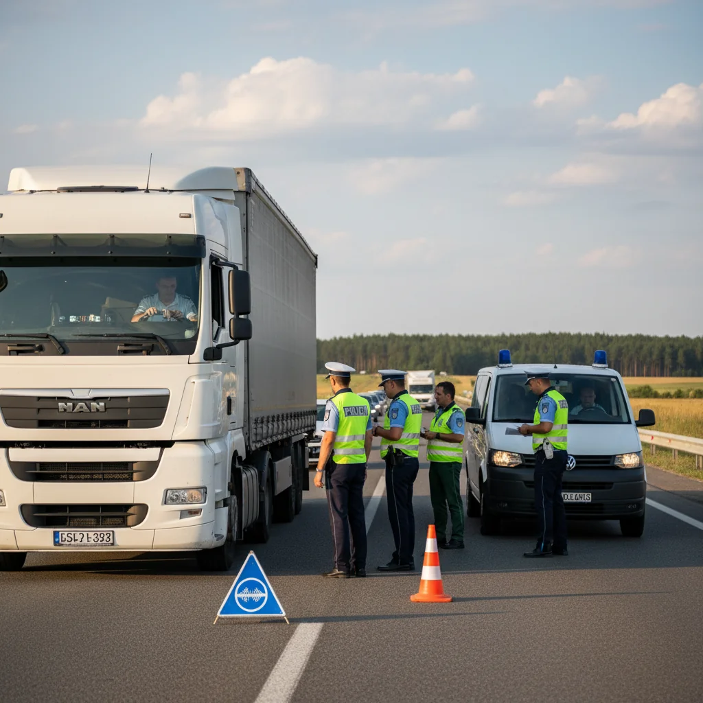 Controale rutiere extinse la Slatina și pe drumurile din Olt înainte de sărbători