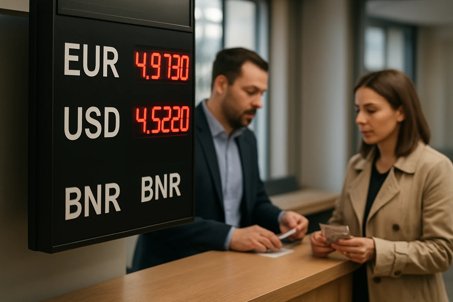 Curs valutar azi (BNR) – 2026-03-19