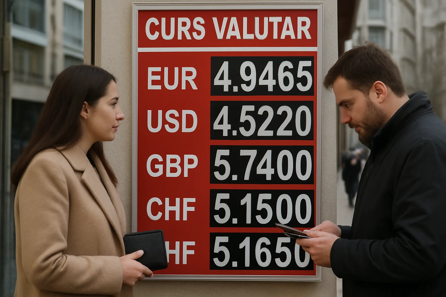 Curs valutar azi (BNR) – 2026-03-23