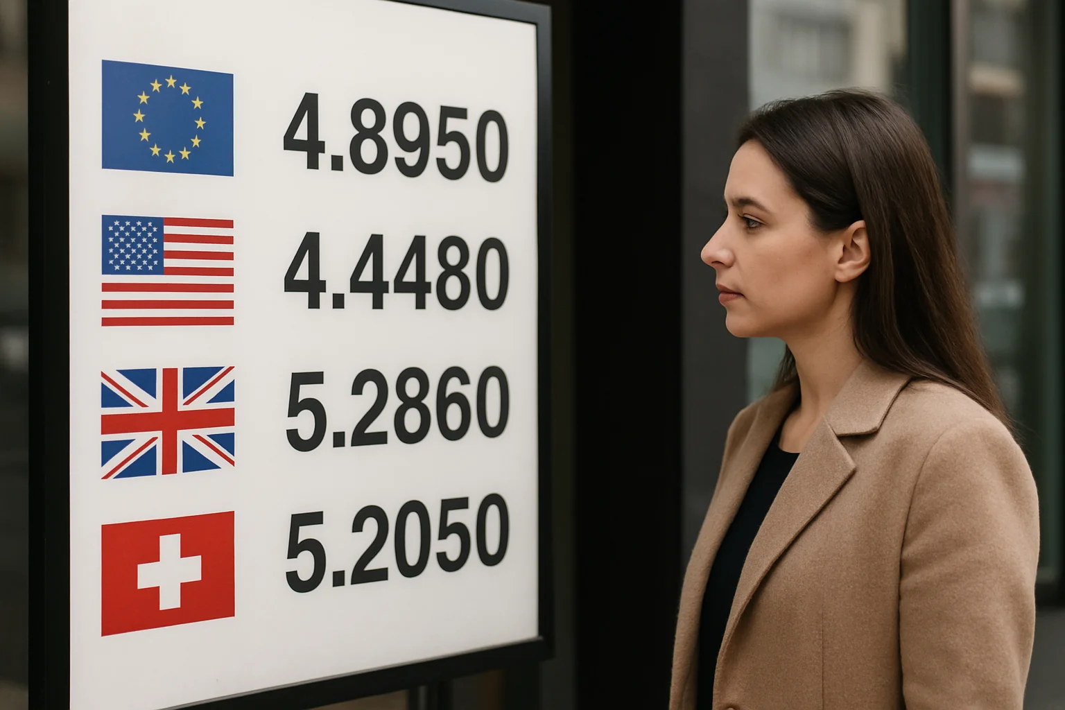 Curs valutar azi (BNR) – 2026-04-19