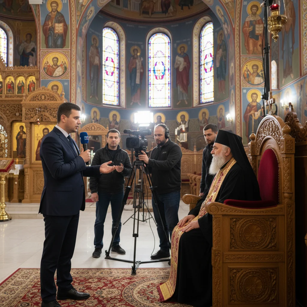 Emisiune TVR despre Catedrala Episcopală „Înălțarea Domnului” aduce în prim-plan patrimoniul religios din Slatina