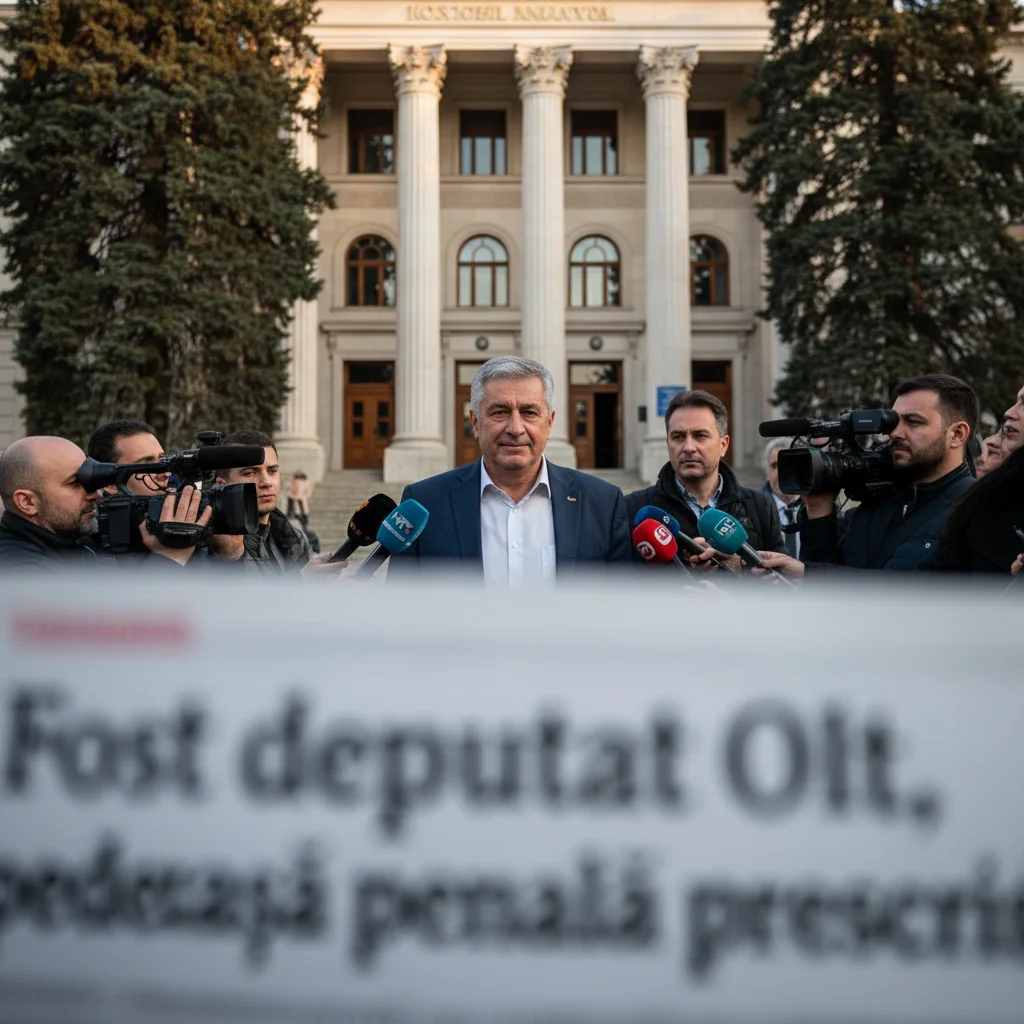Ex-deputat de Olt, eliberat de răspunderea penală după intervenția prescripției faptelor