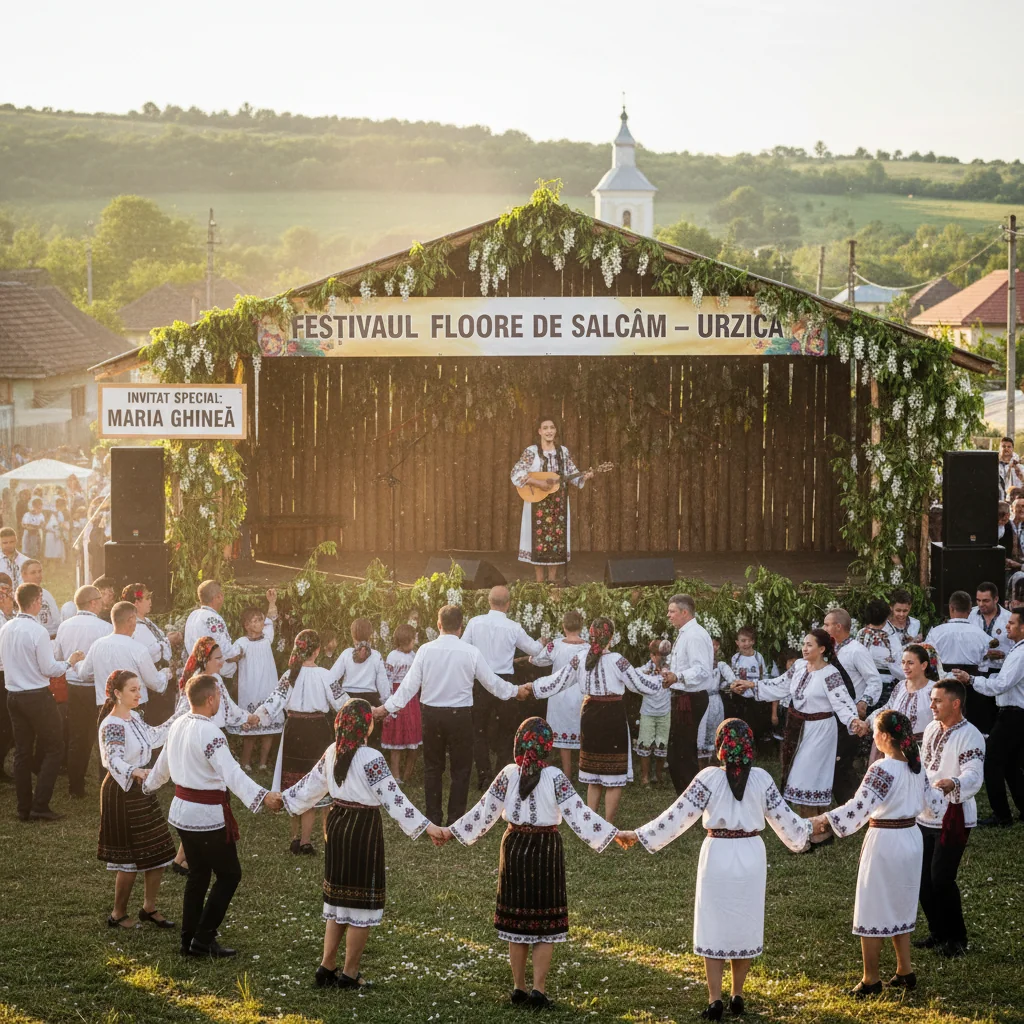 Floare de Salcâm: Festival de folclor autentic la Urzica