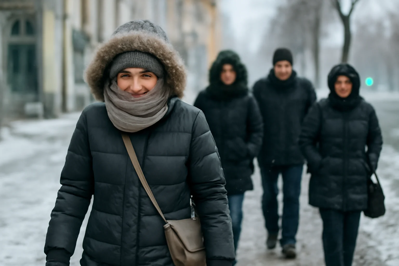 Ger persistent la Slatina: cod galben de temperaturi foarte scăzute în Oltenia