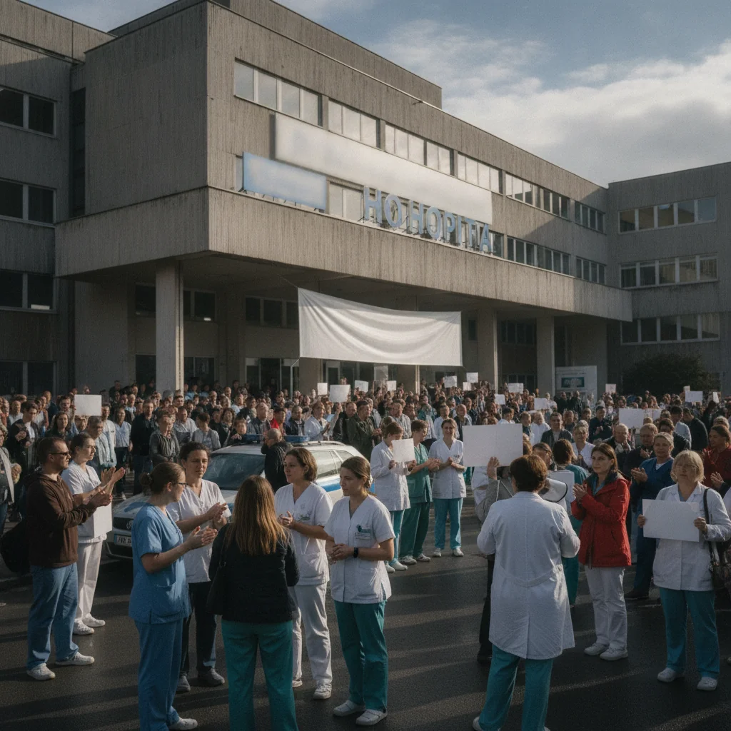 Greva SANITAS în Olt: Spitalele protestează luni