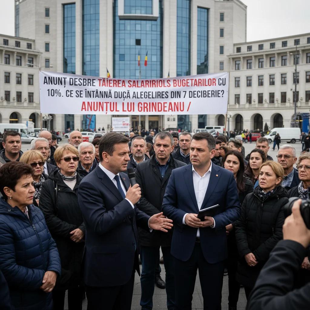 Grindeanu anunță tăierea salariilor bugetarilor cu 10% după alegerile din 7 decembrie