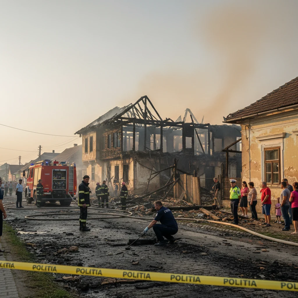 Incendiu devastator la casa lui Mircea Dinescu din Cetate