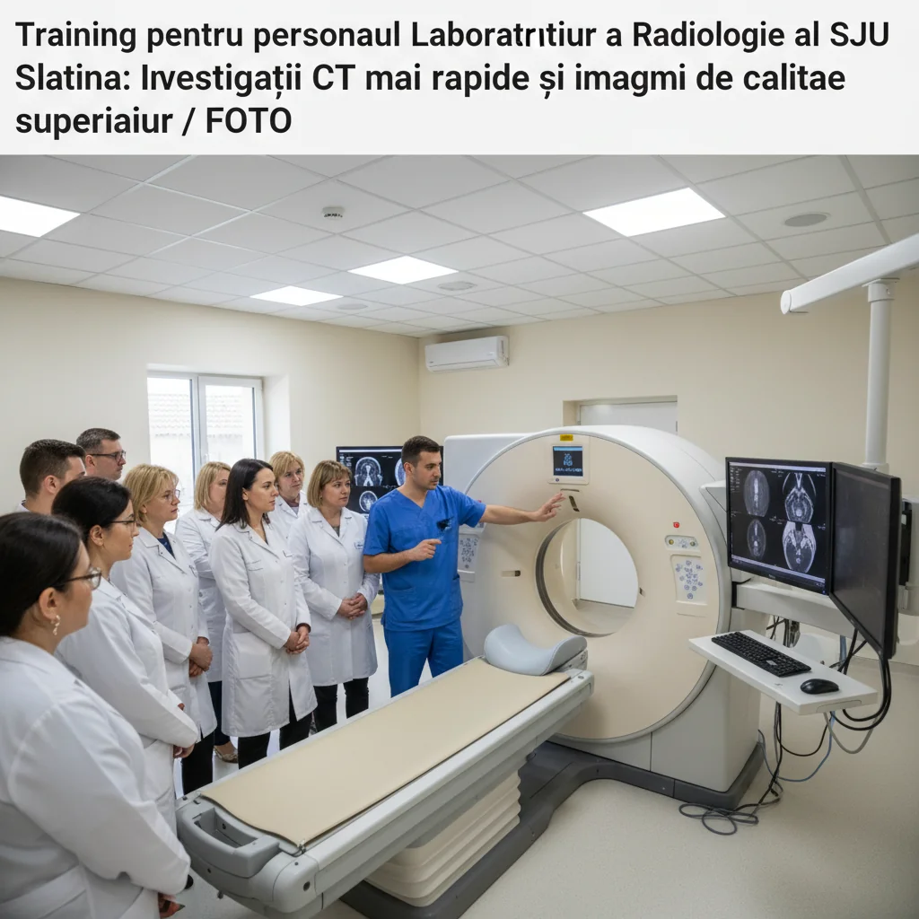 Instruire SJU Slatina: CT-uri rapide și imagini de calitate