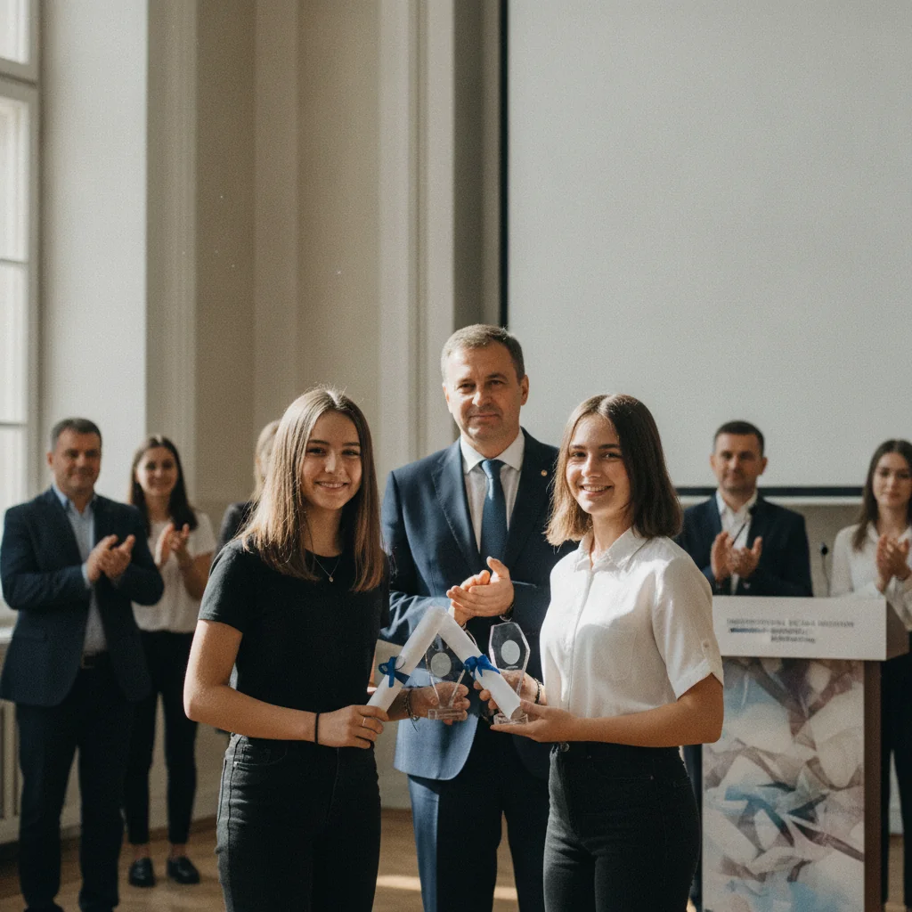 ISJ Olt premiază astăzi două absolvente din Slatina cu media 10 la Bac 2026