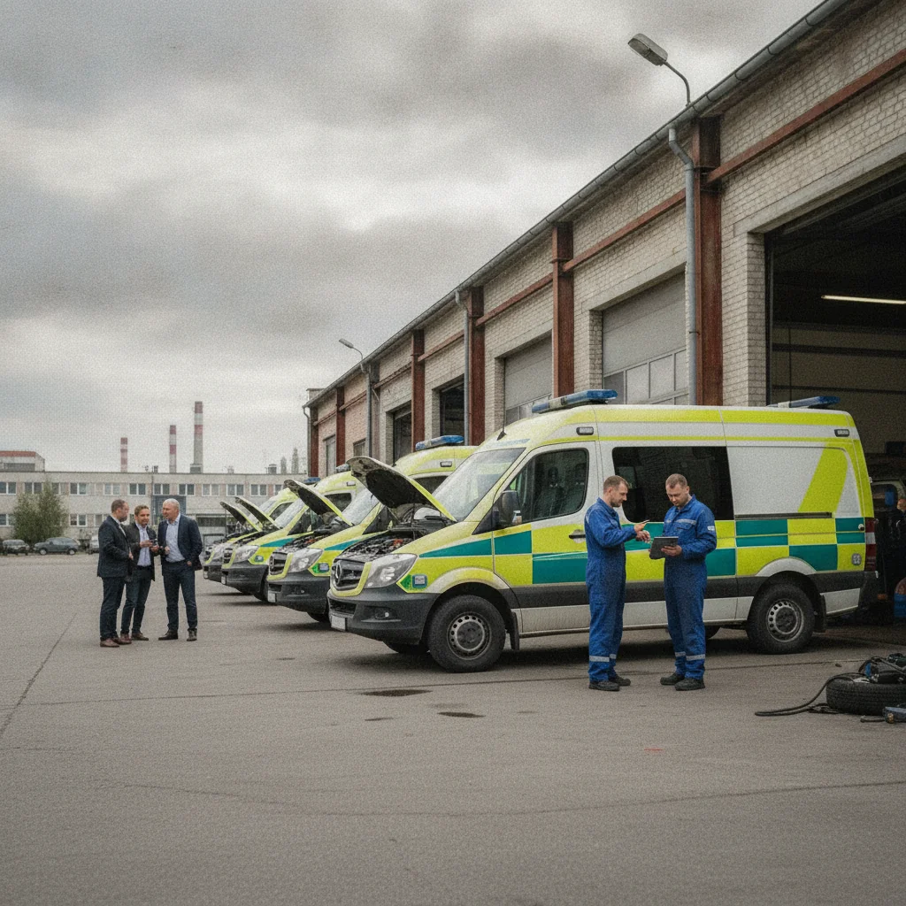 Licitație SAJ Olt pentru întreținere ambulanțe, 7,5 milioane lei