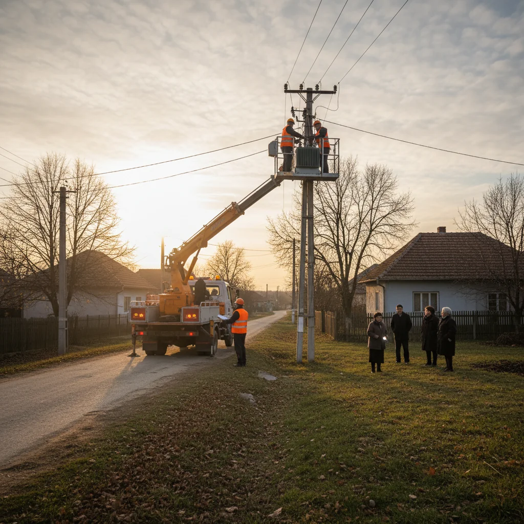 Localitățile din Olt fără curent electric în această săptămână