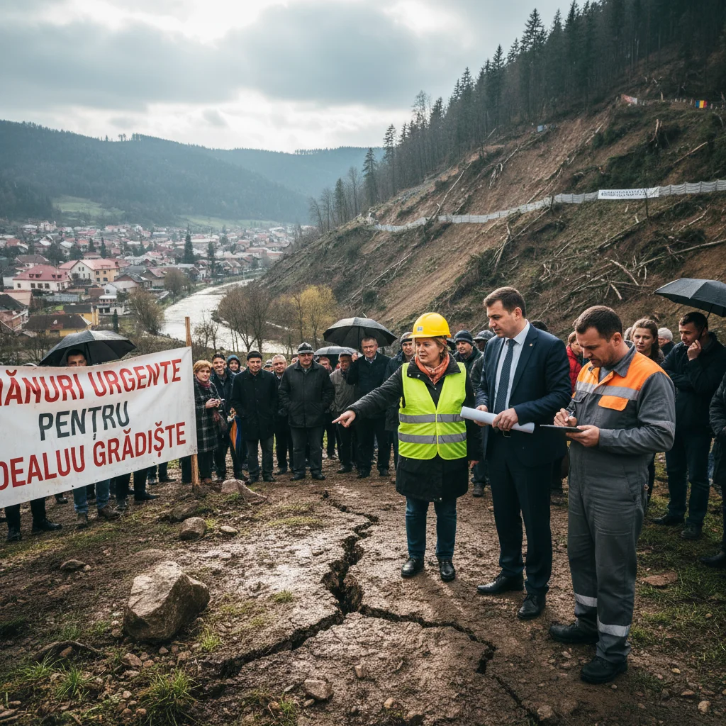 Măsuri urgente pentru Dealul Grădiște: expertiză și fonduri