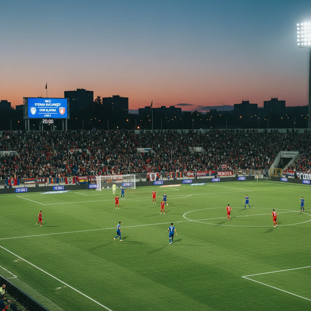 Meciul Steaua București – CSM Slatina, programat în Liga 2 pe 26 februarie 2026