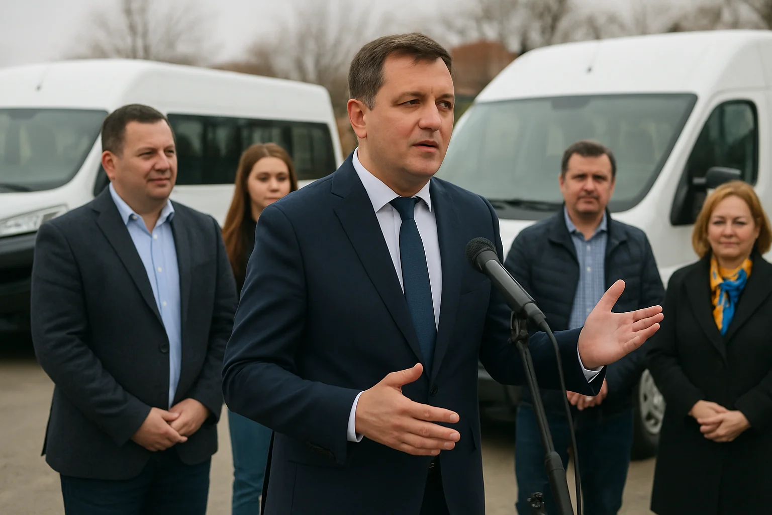 Microbuze electrice pentru elevi: 15 vehicule moderne în Olt