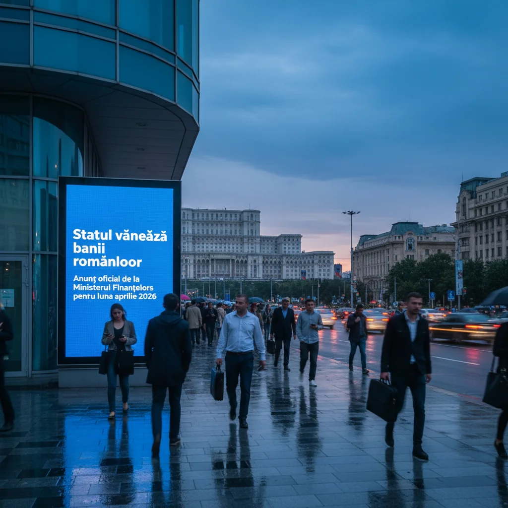 Ministerul Finanțelor vizează banii românilor în aprilie 2026