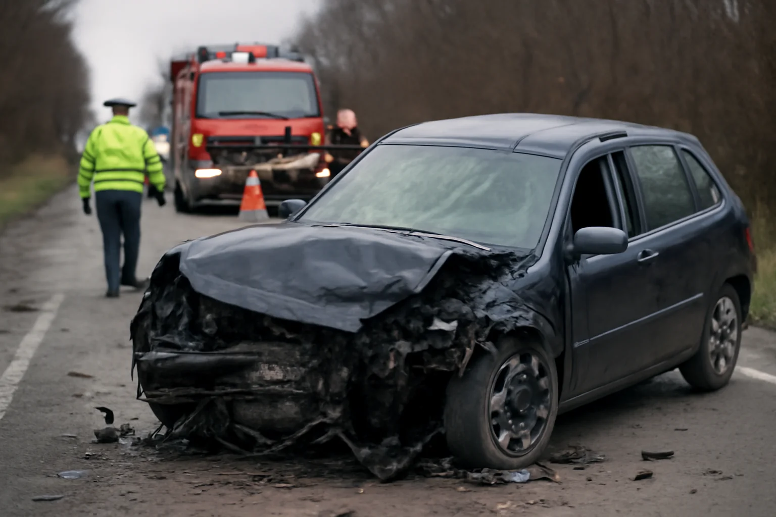 Numărul persoanelor decedate în accidente rutiere din județul Olt a crescut anul trecut față de anul precedent