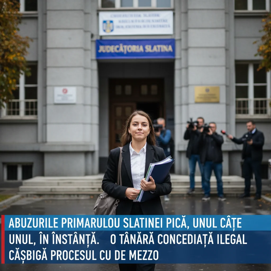 o angajată concediată pe nedrept obține câștig de cauză în fața lui De Mezzo