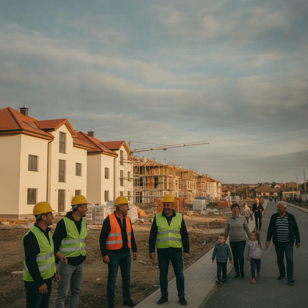 Olt: 94 de locuințe finalizate în trimestrul al doilea din 2026, față de 26 în aceeași perioadă a anului trecut