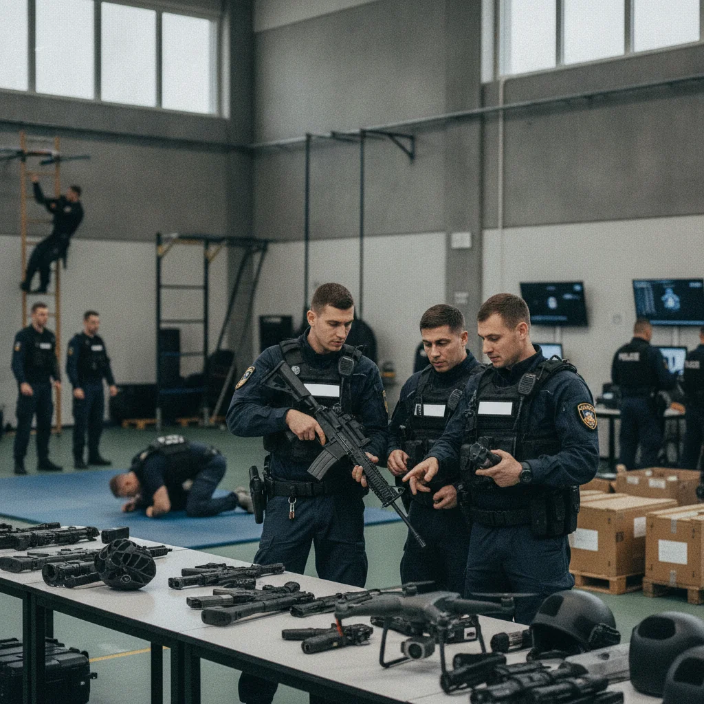 Peste 1 milion de lei investiți în simulatoare și casă tactică pentru polițiști