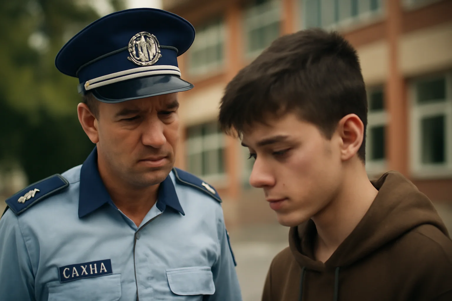 Polițist din Olt anchetat penal după ce a agresat un elev de 14 ani la școală