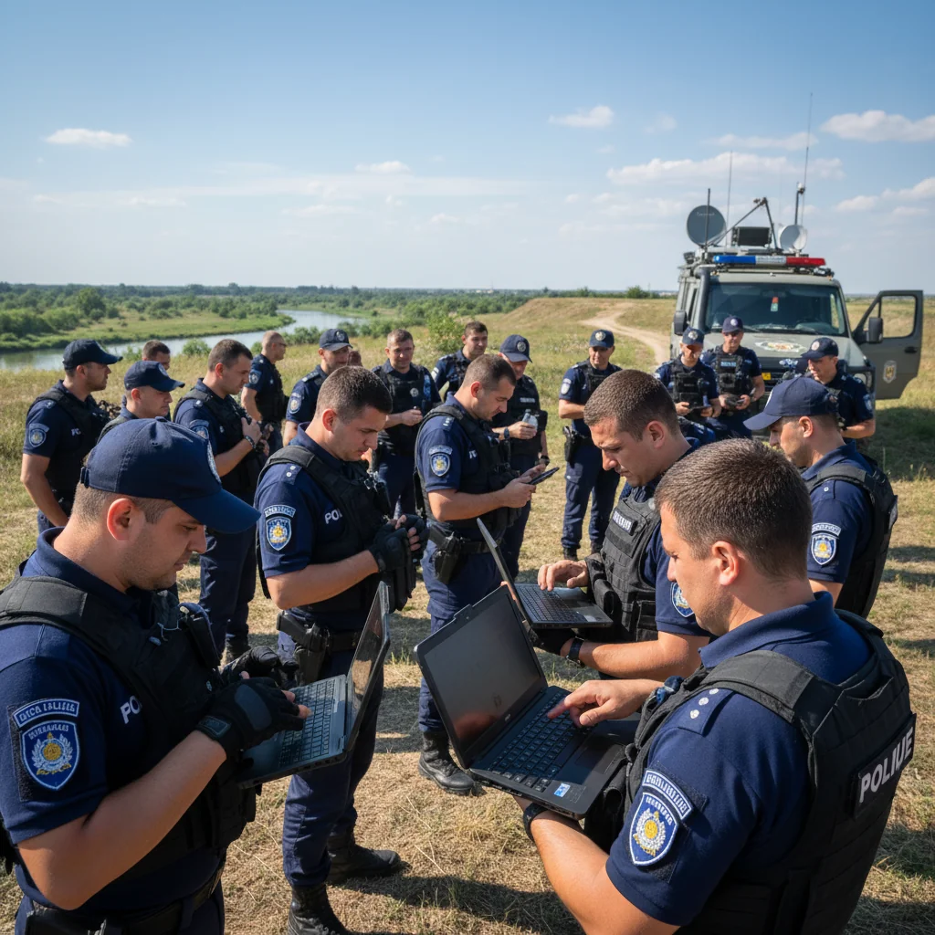Polițiști din patru județe se pregătesc să combată infracțiuni informatice