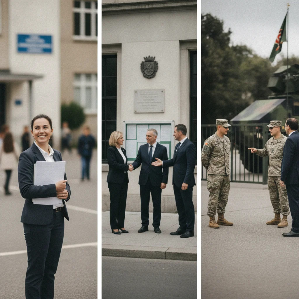 posturi la liceul din Balș, unitatea militară Caracal și Primăria Cilieni