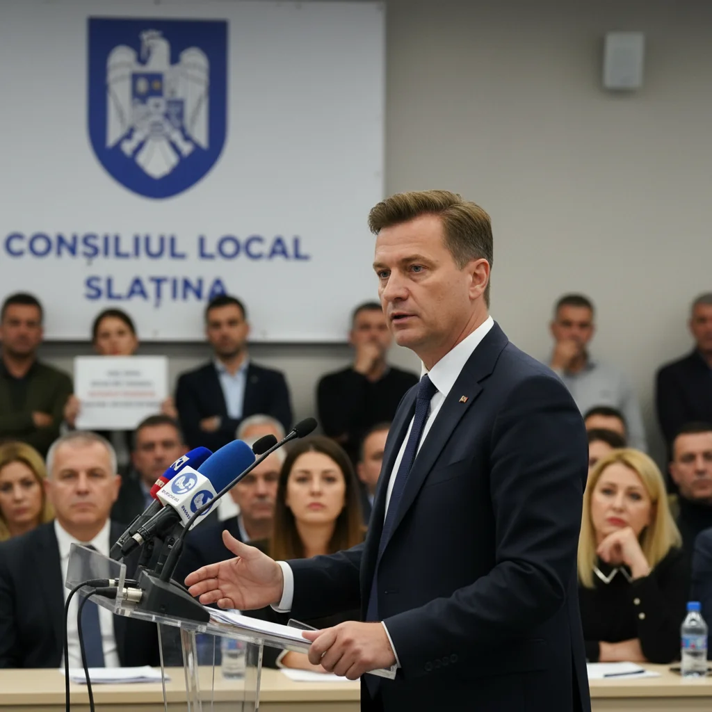 Primarul din Slatina, Mario De Mezzo, îi critică pe locuitorii care anunță boicot la plata taxelor locale