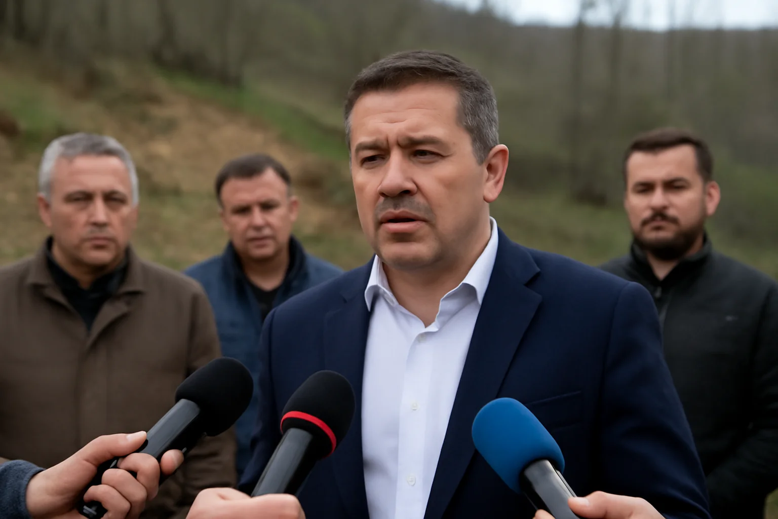 Primarul Slatinei acuză foraj ilegal, legat de alunecări de teren