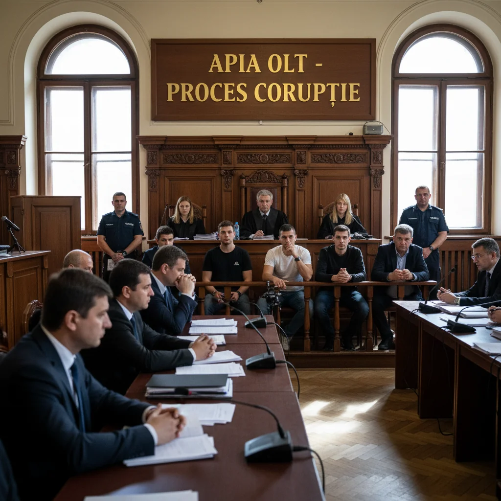 Procesul pentru corupția investigată de DNA Craiova la APIA Olt a debutat