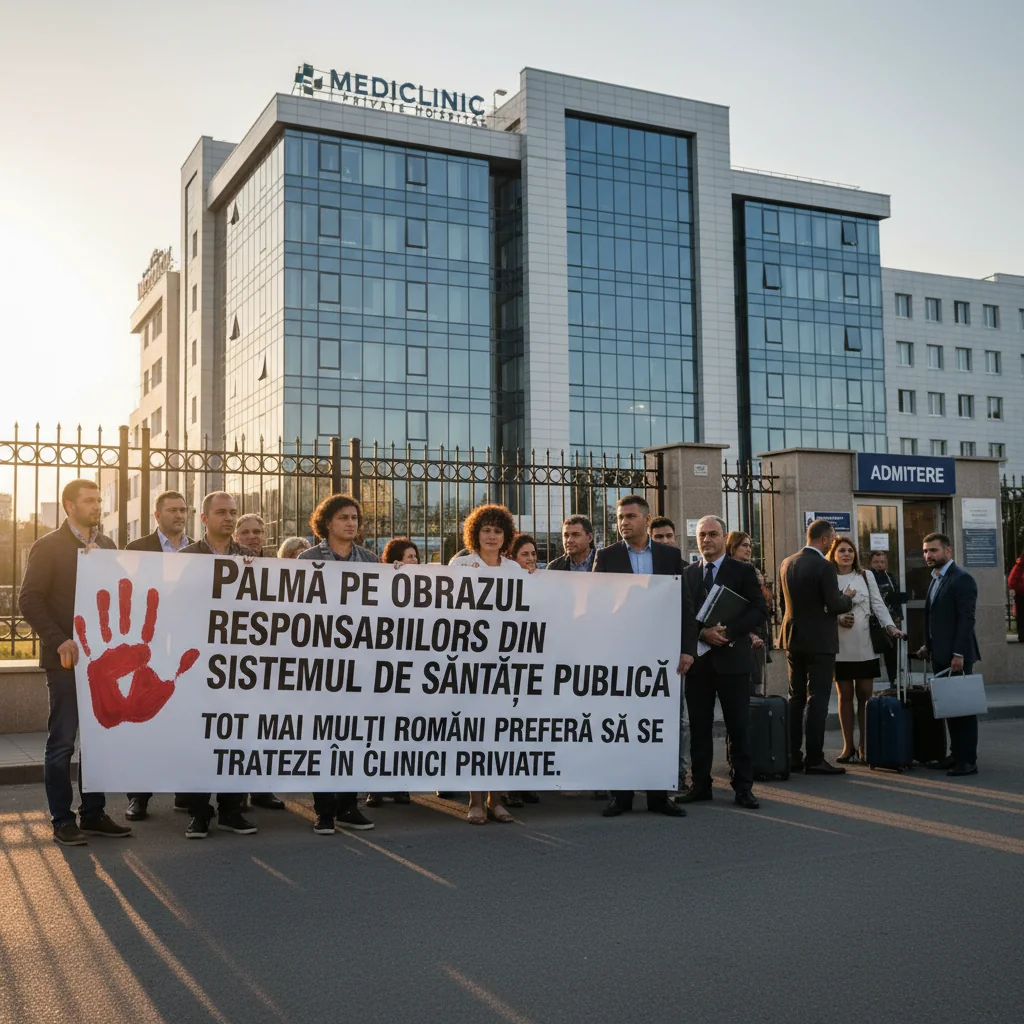 Românii aleg clinici private în locul sistemului de sănătate publică