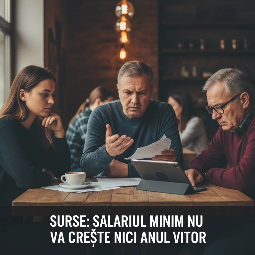 Salariul minim rămâne neschimbat și în anul viitor