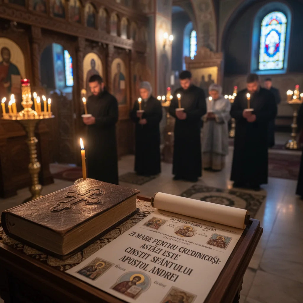 Sărbătoarea Sfântului Apostol Andrei, zi importantă pentru credincioși