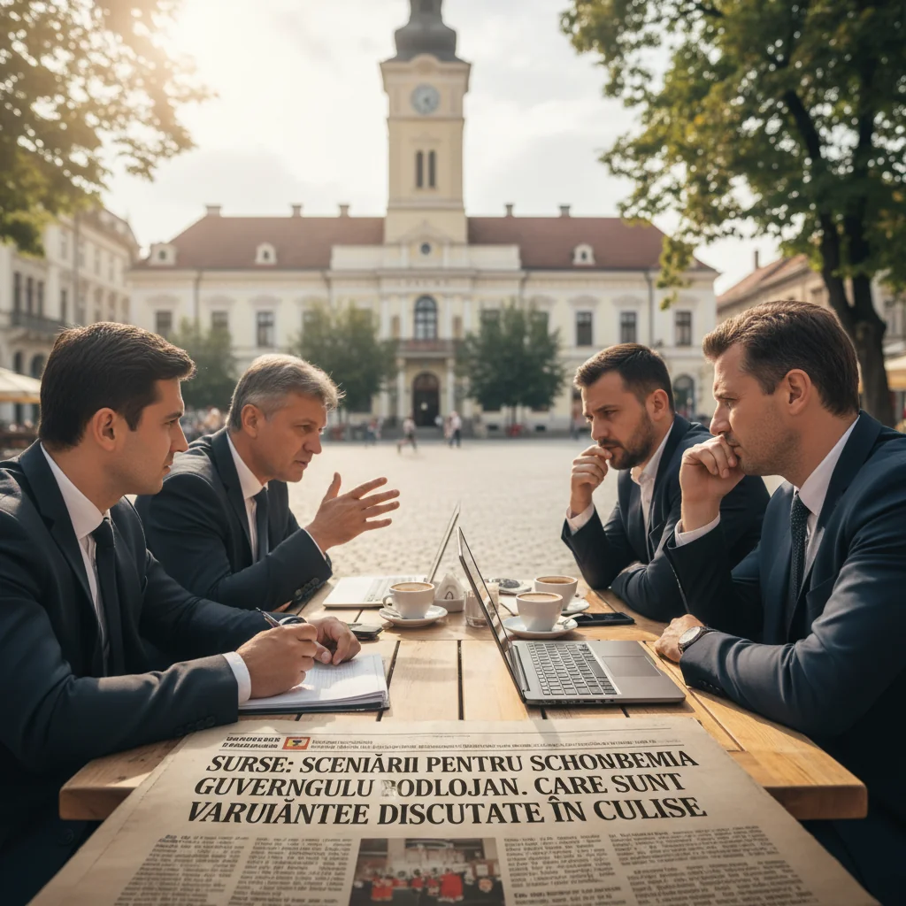 Scenarii pentru schimbarea Guvernului Bolojan discutate în culise