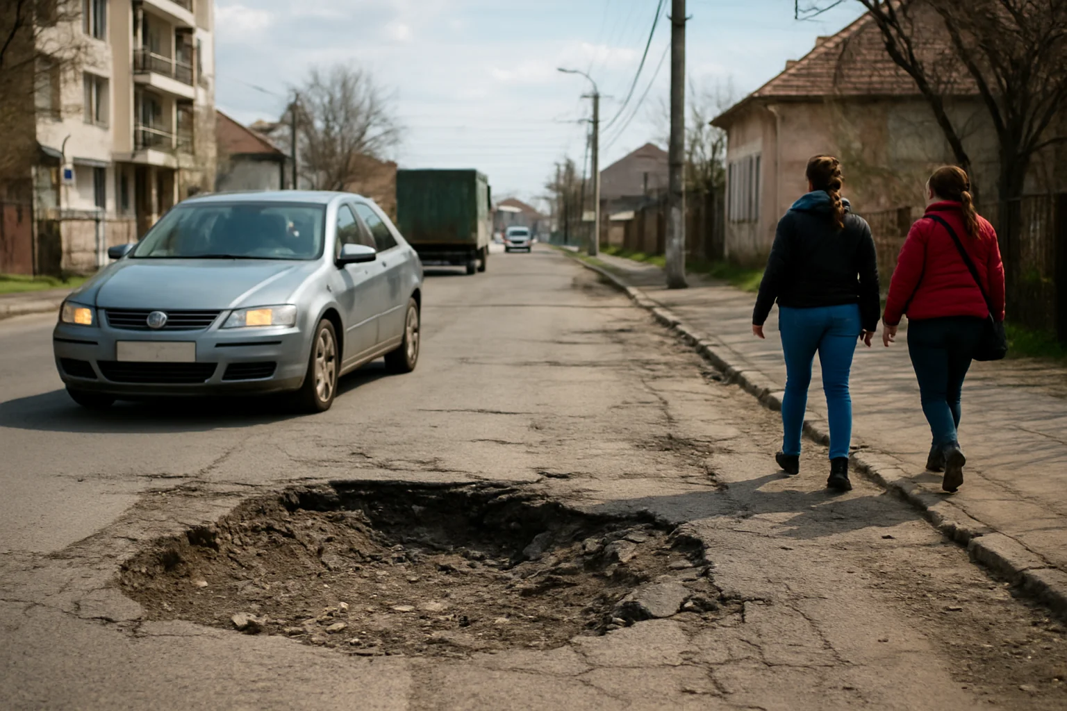 Situația actuală a infrastructurii în Slatina – aprilie 2026