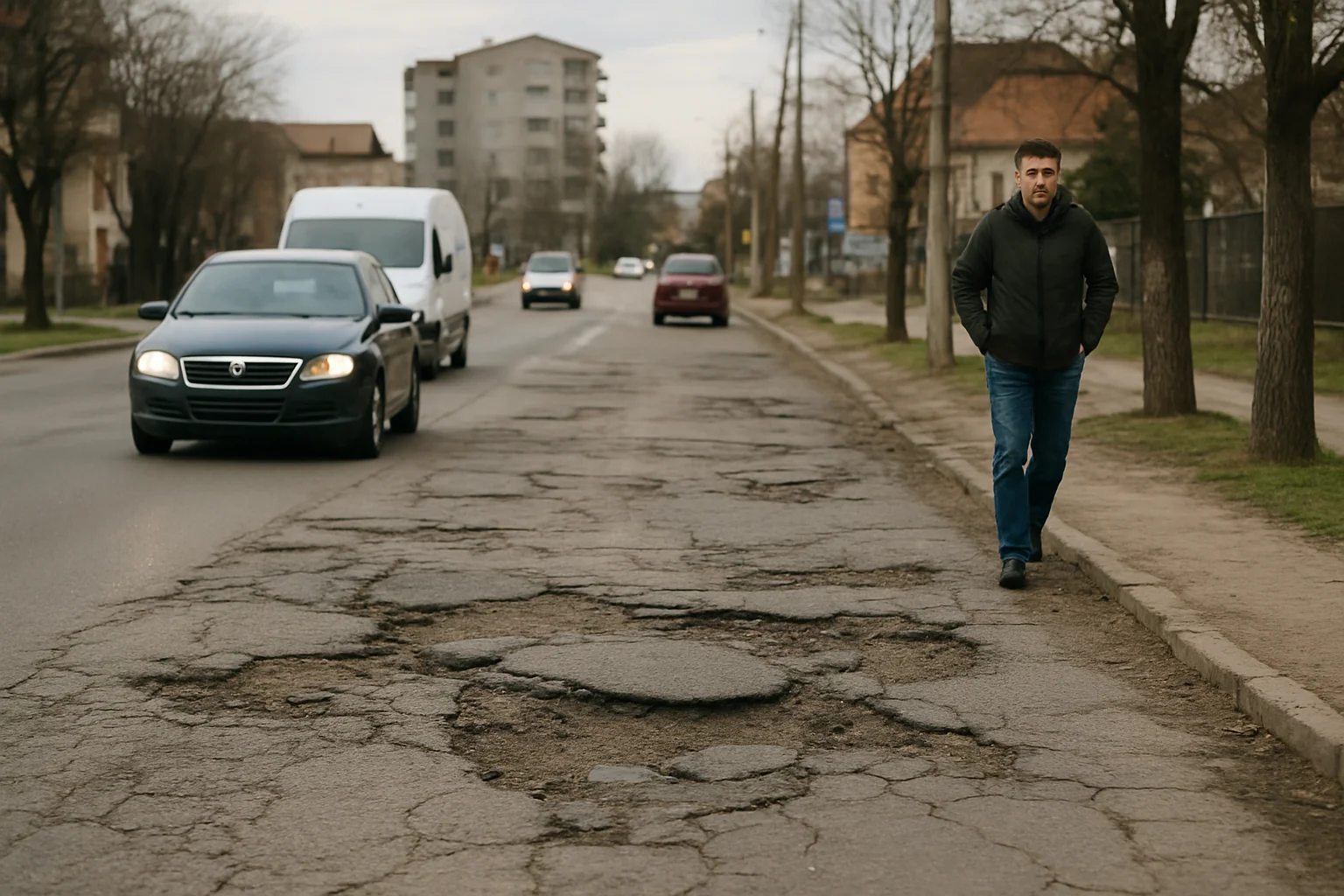 Situația actuală a infrastructurii rutiere din Slatina: Perspective și recomandări